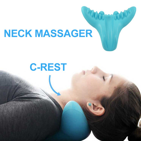 Image of C-Rest Neck Pain Relief & Massager Relaxation