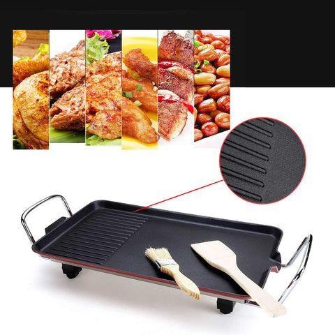 Image of Non-Stick Electric Grill Pan