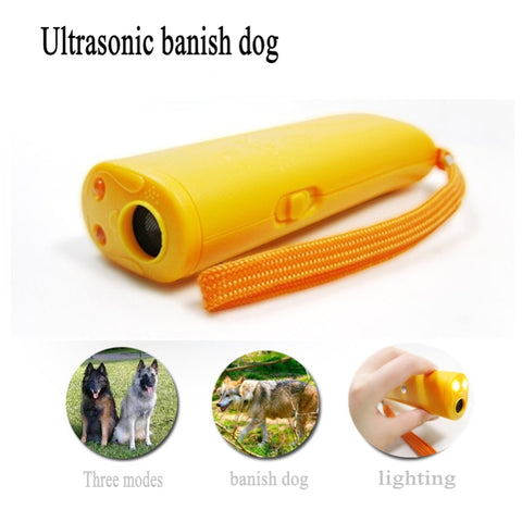 Image of 3-in-1 pet training device_Anti Barking